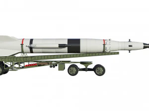 r-2a scientifical rocket 3D Model