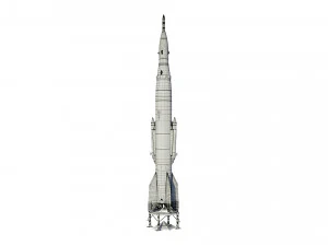 r-2a scientifical rocket 3D Model