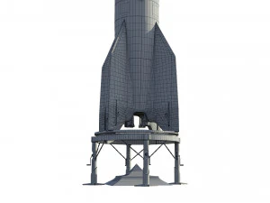 r-2a scientifical rocket 3D Model