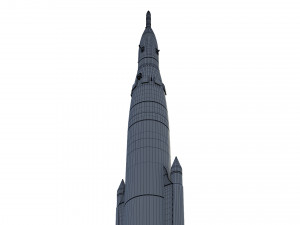 r-2a scientifical rocket Modelo 3D