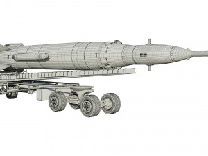 r-2a scientifical rocket Modelo 3D