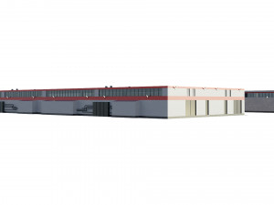 industrial buildings model pack 3D मॉडल