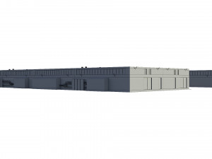 industrial buildings model pack 3D मॉडल