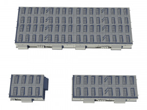 industrial buildings model pack 3D मॉडल