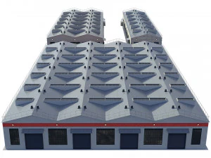 industrial buildings model pack 3D Model