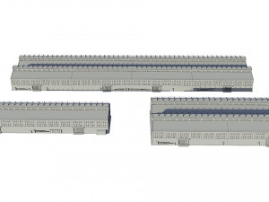 industrial buildings model pack 3Dモデル