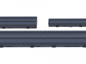 industrial buildings model pack 3D Model