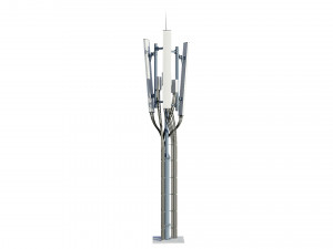 telecommunication tower Model 3D