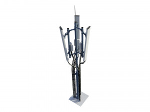 telecommunication tower Model 3D