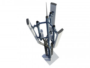 telecommunication tower Model 3D