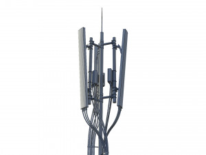 telecommunication tower Model 3D