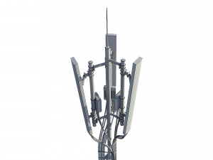 telecommunication tower Model 3D
