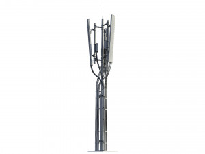 telecommunication tower Model 3D