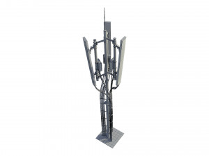 telecommunication tower Model 3D
