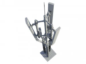 telecommunication tower 3D Model
