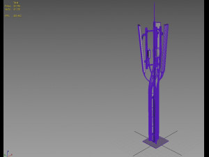 telecommunication tower Model 3D