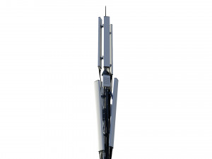 telecommunication tower Modelo 3D