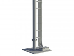 telecommunication tower 3D Model