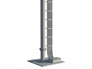 telecommunication tower 3D Model