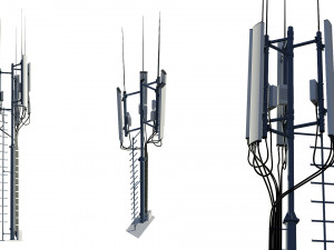 telecommunication tower 3D Model