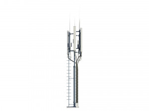 telecommunication tower Modelo 3D