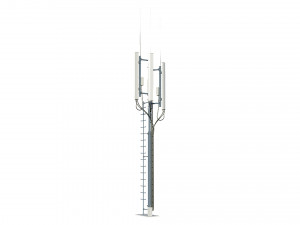 telecommunication tower Modelo 3D