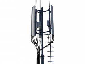 telecommunication tower Modelo 3D