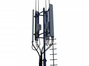 telecommunication tower Modelo 3D