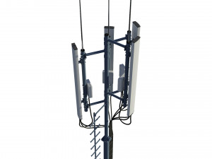 telecommunication tower Modelo 3D