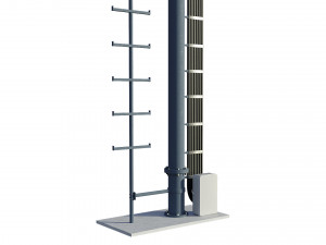 telecommunication tower Modelo 3D