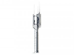 telecommunication tower Modelo 3D