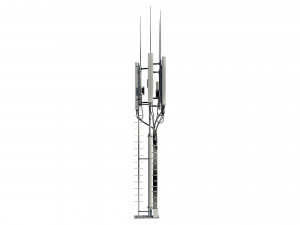 telecommunication tower Modelo 3D
