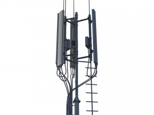 telecommunication tower Modelo 3D