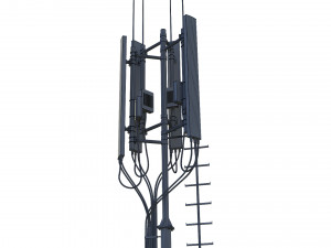 telecommunication tower Modelo 3D