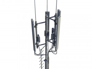 telecommunication tower Modelo 3D