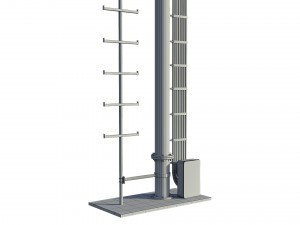 telecommunication tower Modelo 3D