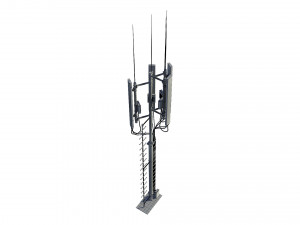 telecommunication tower Modelo 3D