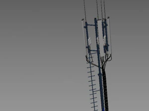 telecommunication tower 3D Model