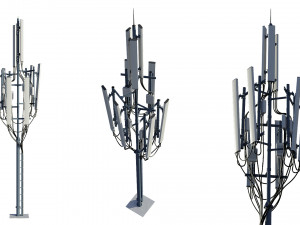telecommunication tower 3D Model
