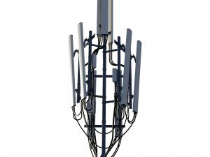 telecommunication tower Modelo 3D