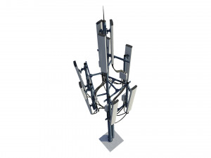 telecommunication tower Modelo 3D