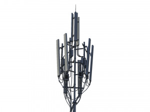 telecommunication tower Modelo 3D