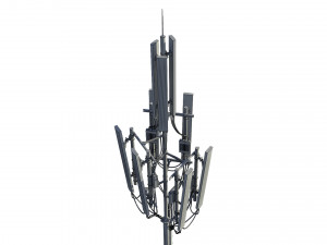 telecommunication tower Modelo 3D