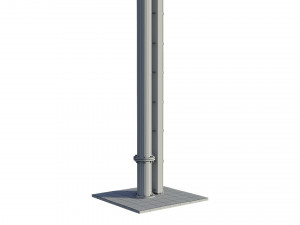 telecommunication tower Modelo 3D