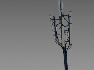 telecommunication tower Modelo 3D