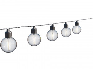 string lights edison lamps 3D-Modell