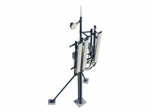 telecommunication tower 3D Модель