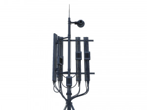 telecommunication tower 3D Модель