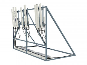 rooftop telecommunication antenna 3D Model