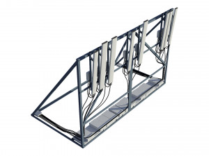 rooftop telecommunication antenna 3D Model